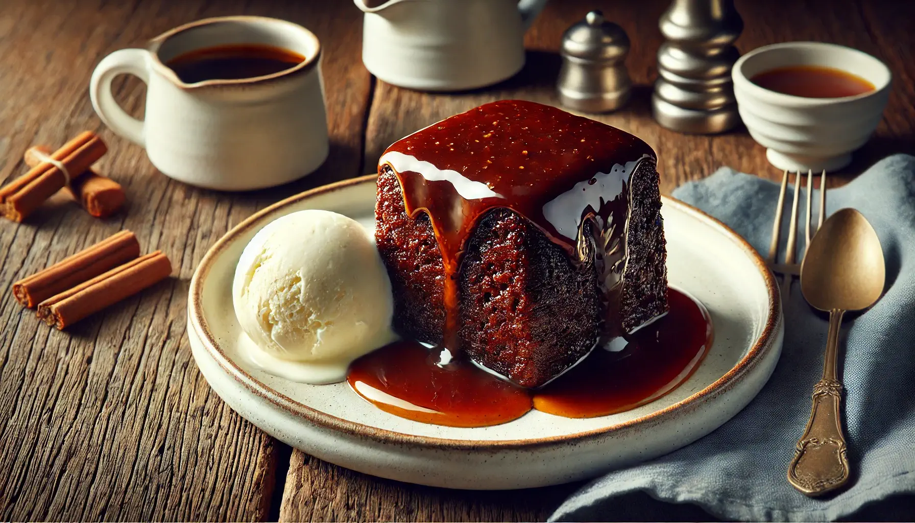 تافی پودینگ (Sticky Toffee Pudding)