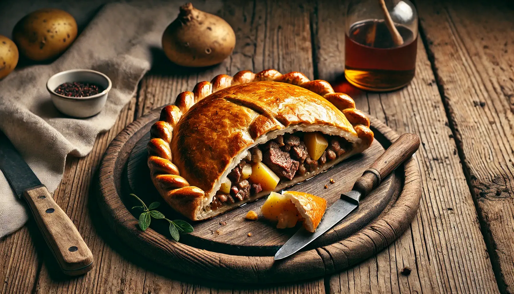 کوردیش پیستی (Cornish Pasty)