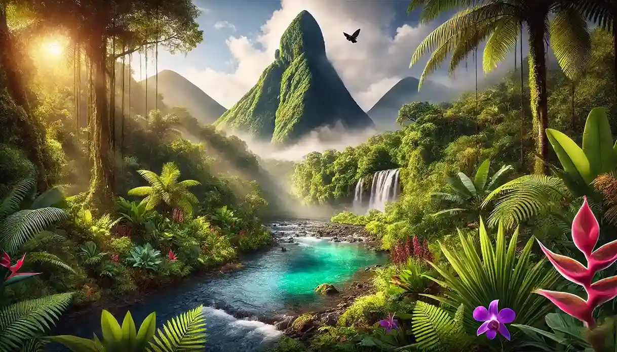 پارک ملی مورن ترویس پیتون دومینیکا