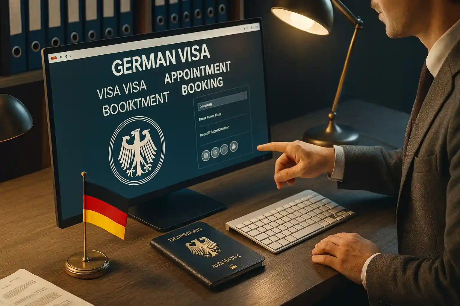 گرفتن وقت سفارت آلمان