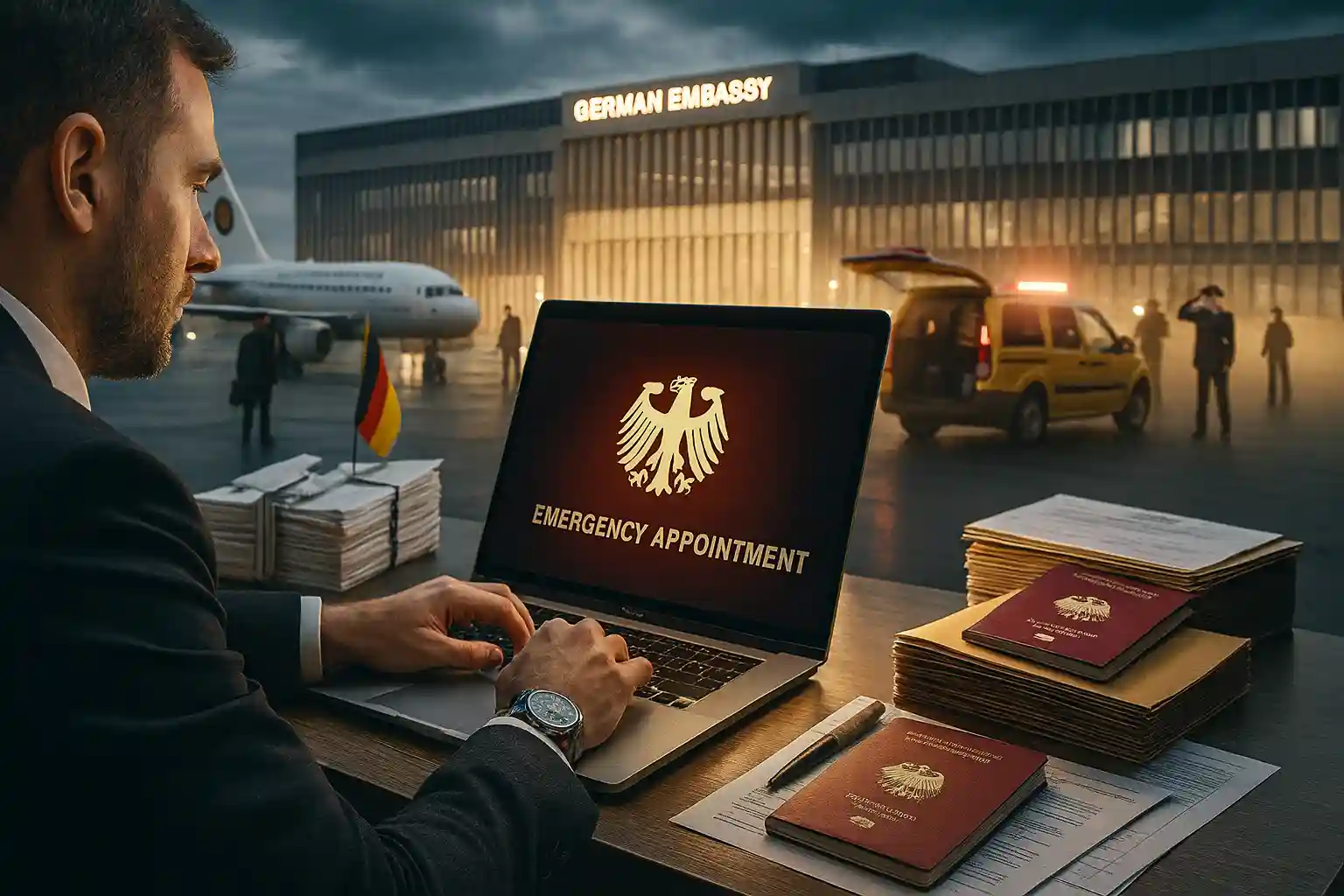 هزینه وقت سفارت آلمان