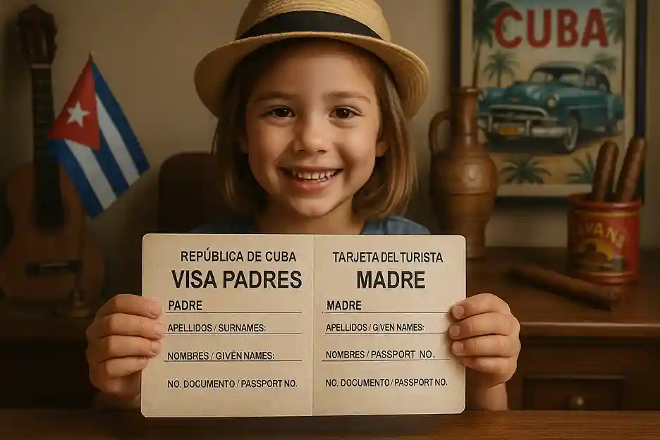 ویزای توریستی کوبا برای والدین