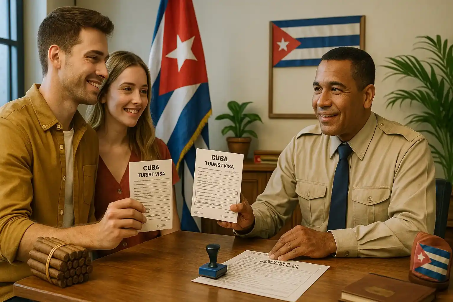 مدارک ویزای توریستی کوبا