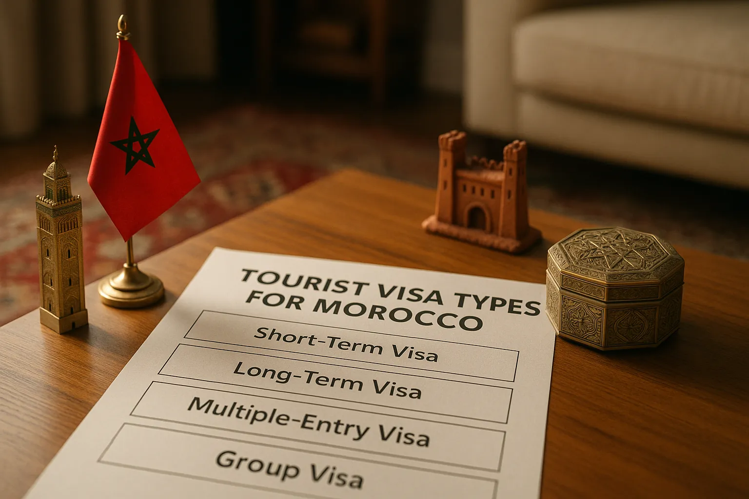 انواع ویزای توریستی کشور مراکش