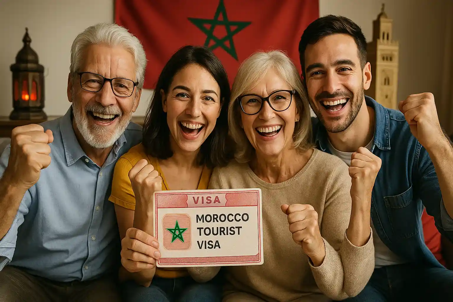 ویزای توریستی مراکش برای والدین