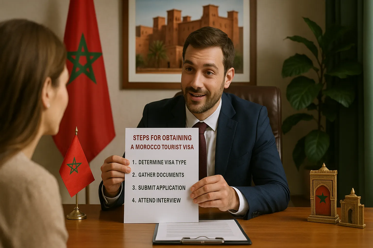 مراحل اخذ ویزای توریستی کشور مراکش