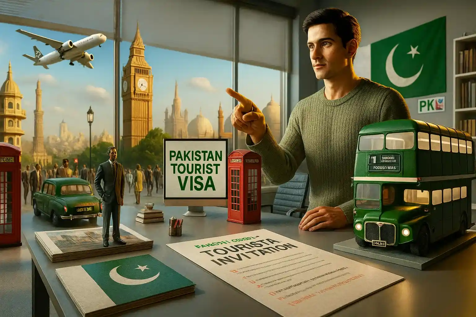 مراحل اخذ ویزای توریستی کشور انگلیس