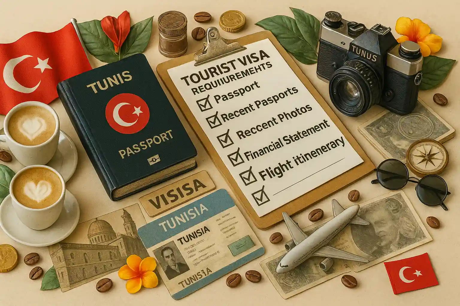 شرایط ویزای توریستی تونس