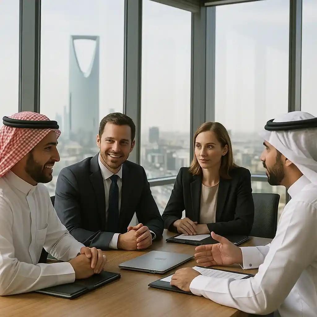 ویزای تجاری و بازدید عربستان برای جلسات و ملاقات‌ها
