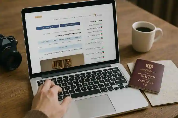 اخذ آنلاین ویزای توریستی ایران
